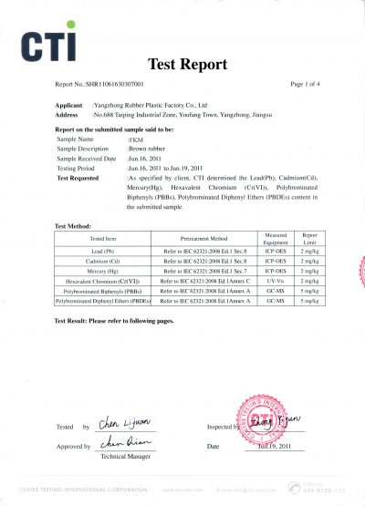 CTI Test Report